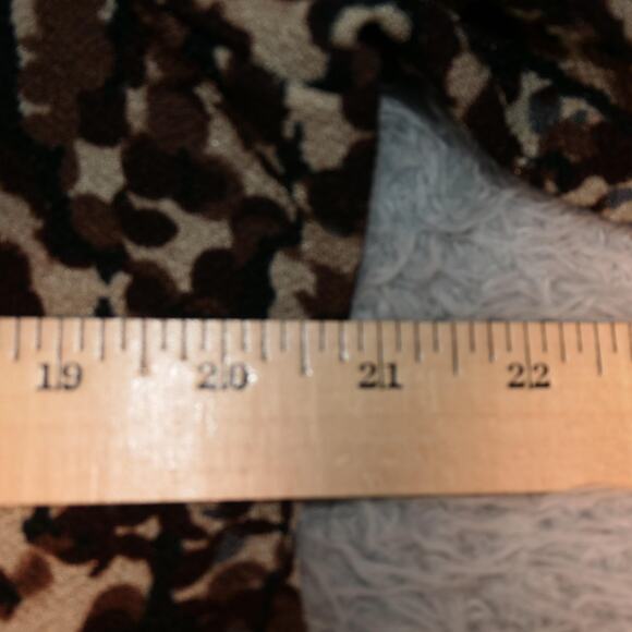 Liz Baker Jacket Womens XL Abstract Big Cat Blazer Sweater Cardigan Cheetah - Picture 7 of 11